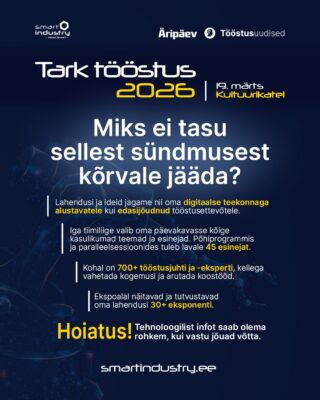 Tark Tööstus 2026